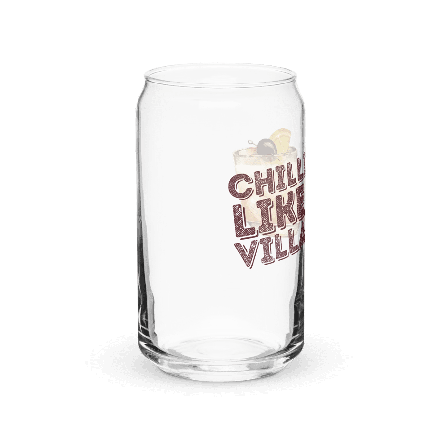 Chillin' Like A Villain Drink Glass product image (40)