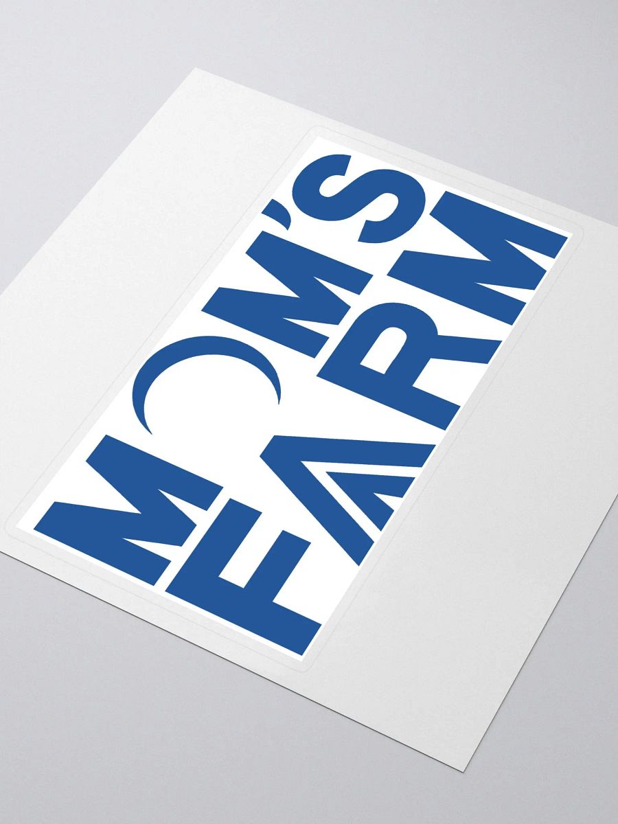 Mom's Farm Blue Sticker product image (3)