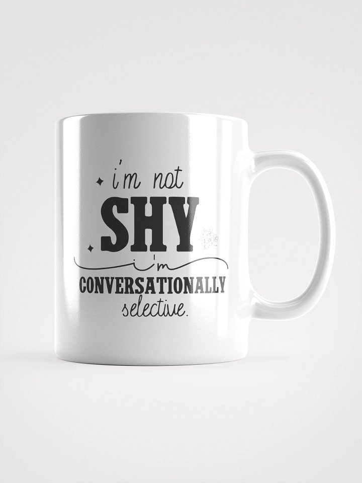Conversationally Selective Mug product image (1)