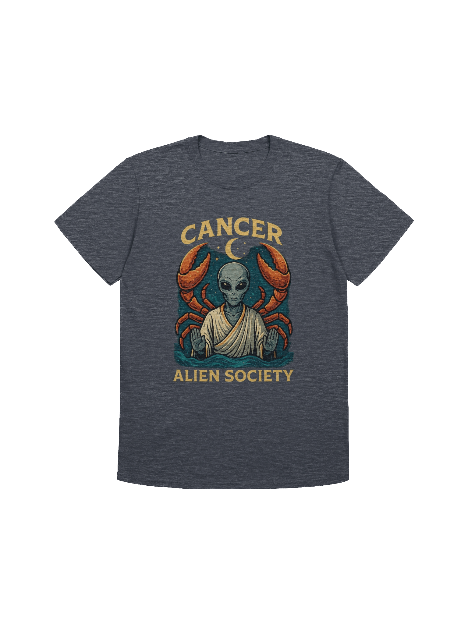 Cosmic Crab Cancer T-Shirt product image (3)