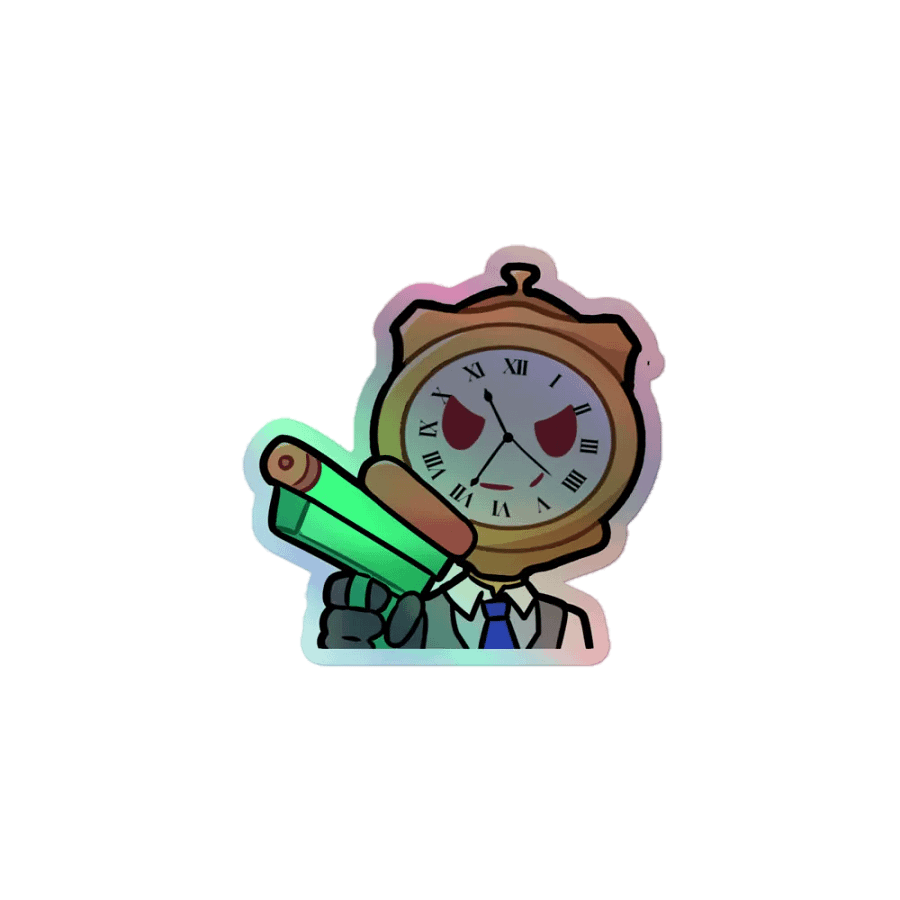 TimeWatergun Holo Sticker product image (1)