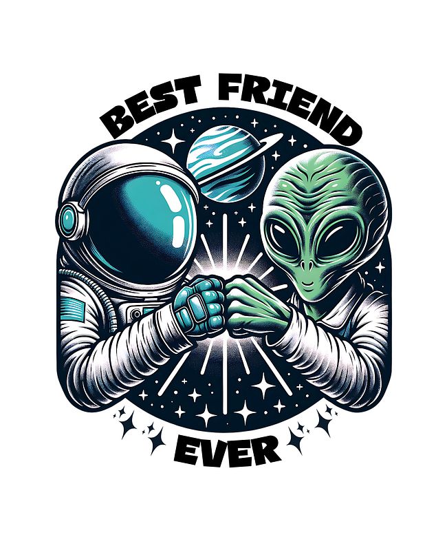 Vintage Best Friend Ever