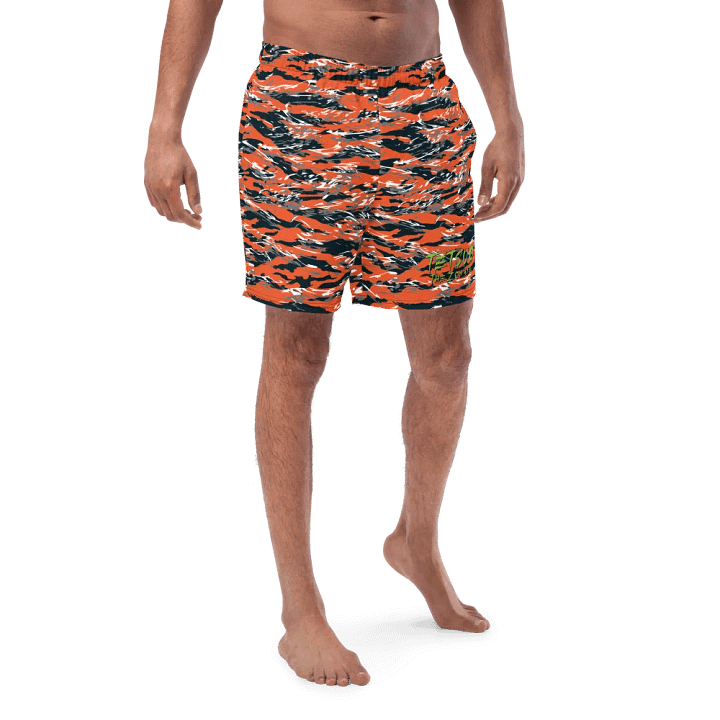 Tiger Camo Swim Trunks product image (1)