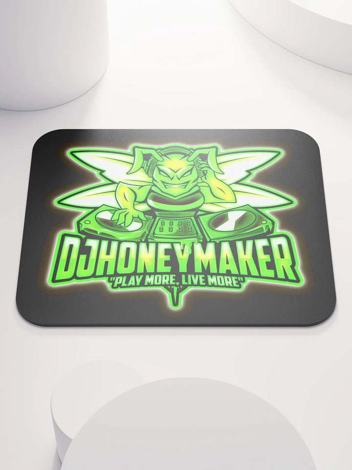 Neon Logo Classic Mouse Pad product image (1)