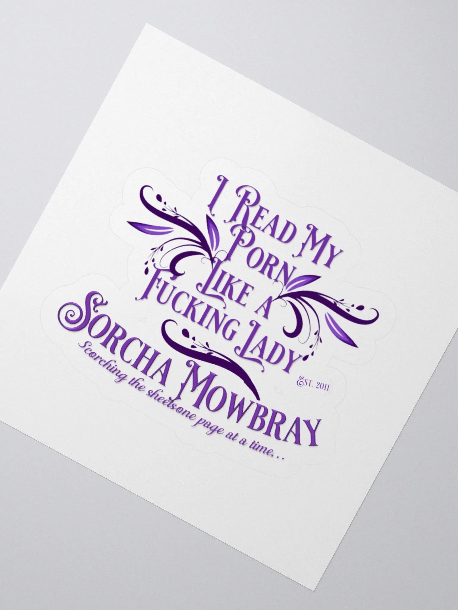 Sticker - I Read My P*rn product image (5)