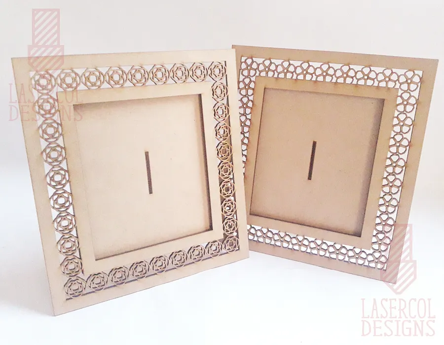 Photo frame Bundle (eight Styles) - Laser Cut Files product image (8)