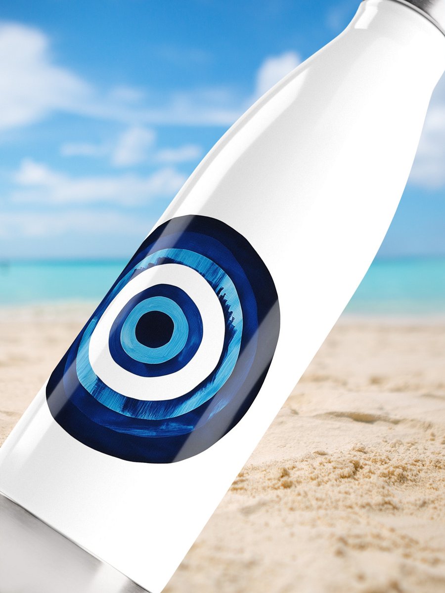 Blue Mati: Stainless Steel Water Bottle - 500ml product image (5)