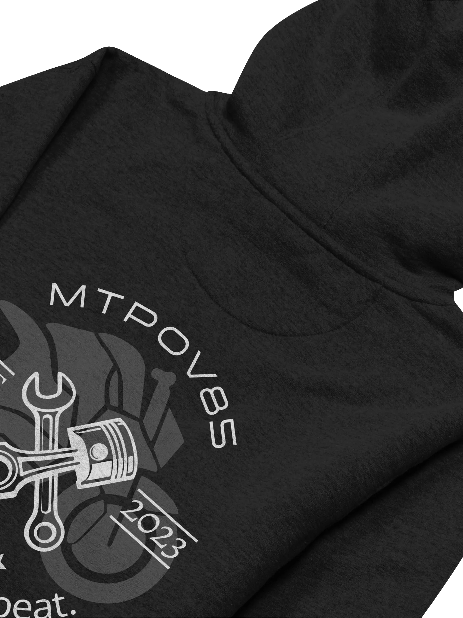 Rebuild. Ride. Repeat. Style 2 Black Hoodie product image (4)