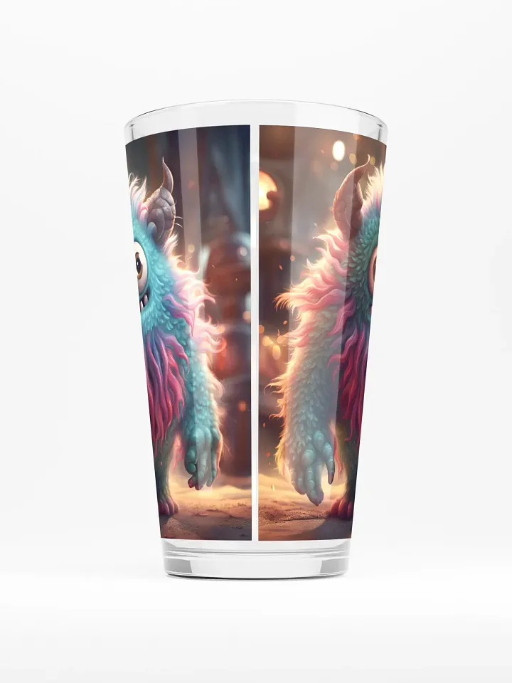Cute Monster Pint Glass product image (2)