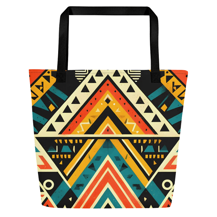 Premium Aztec Vibes Tribal Geometric Tote Bag product image (2)