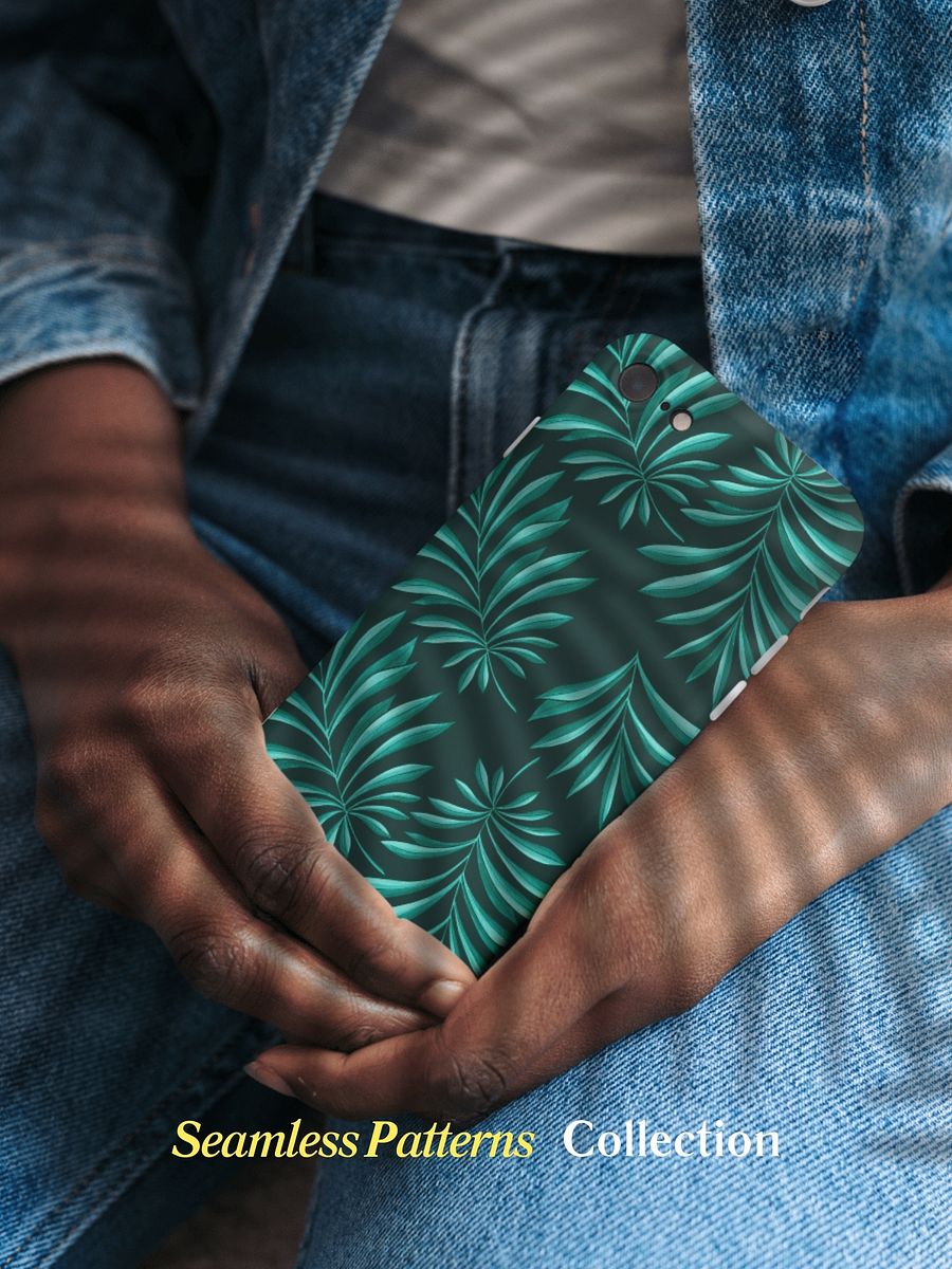 Tropical Garden PSD Seamless Patterns & Clipart product image (5)