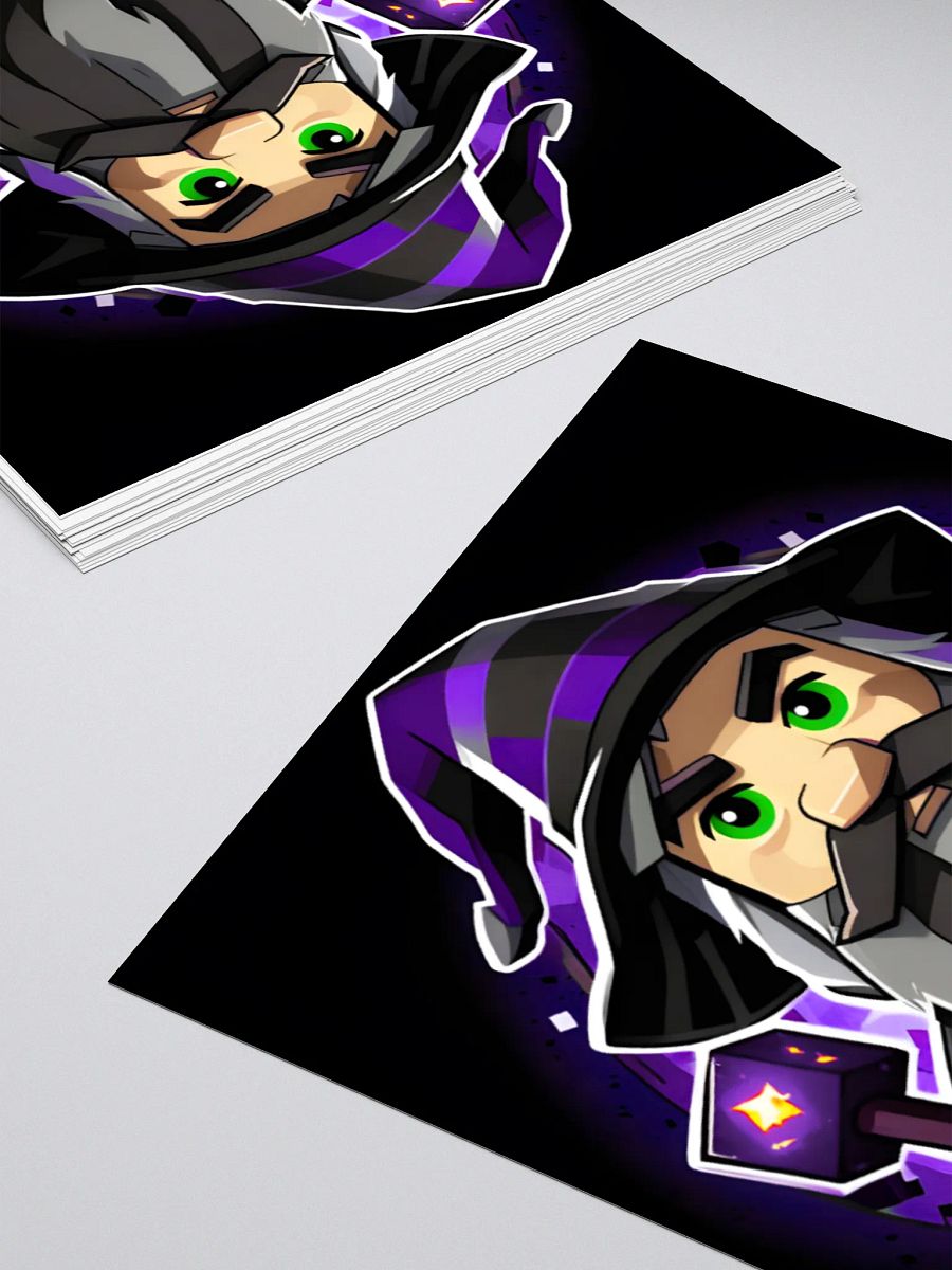 Harry Thee Wizard Logo Sticker! product image (4)
