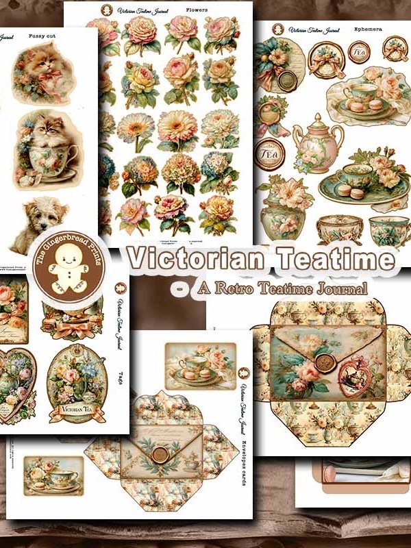 Victorian Teatime Journal Digital Download product image (7)