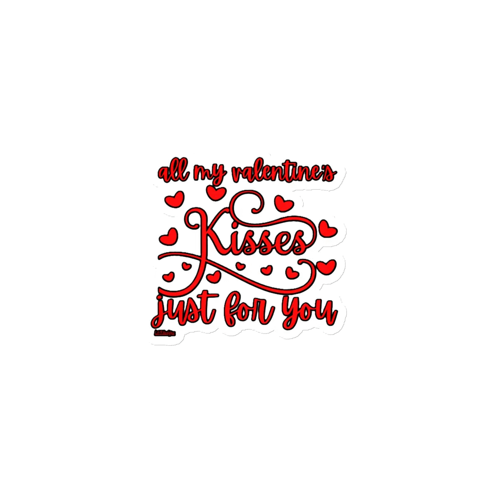 ALL MY VALENTINE'S KISSES JUST FOR YOU product image (1)