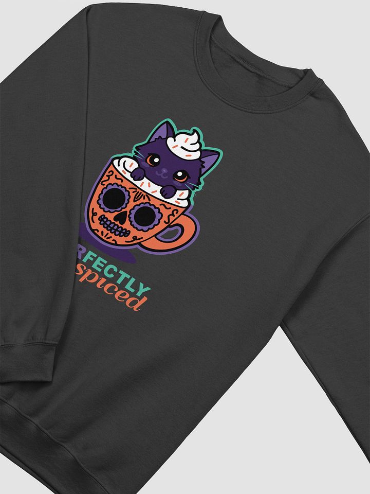Purrfectly Spiced Classic Crewneck Sweatshirt product image (2)
