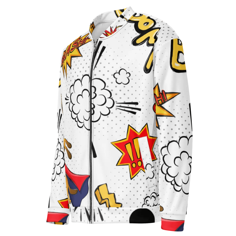 Comic Speech Bomer Jacket product image (3)