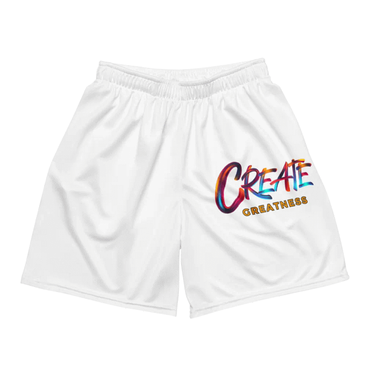 Create Greatness Mesh Shorts product image (2)