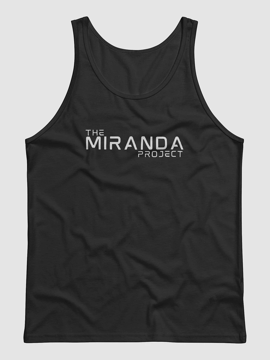 The Miranda Project White Logo Tank Top product image (6)
