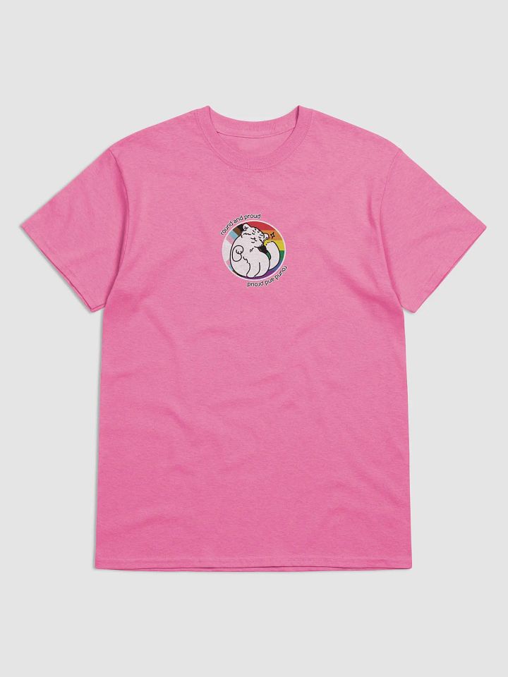 Round and Proud Manul Pride Version - Gildan Unisex T-Shirt product image (7)