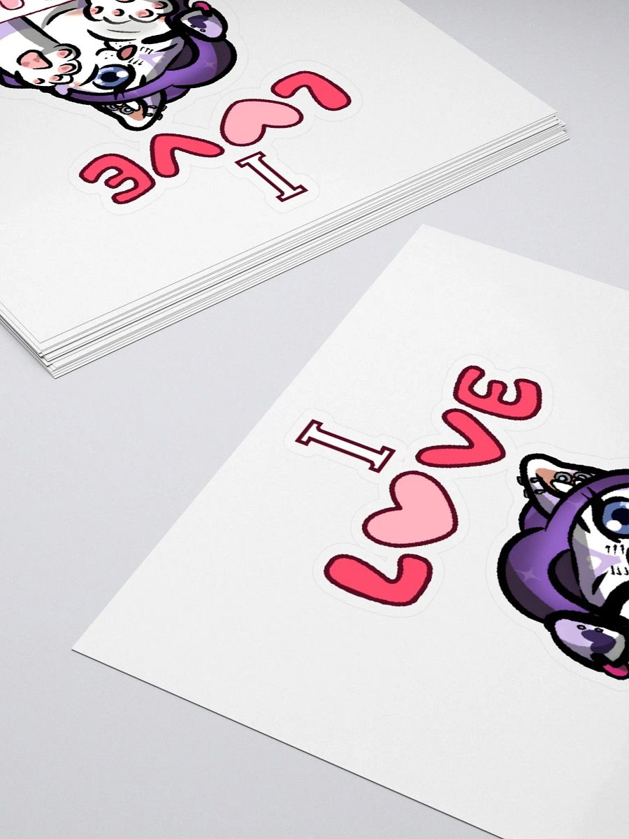I love you sticker product image (11)