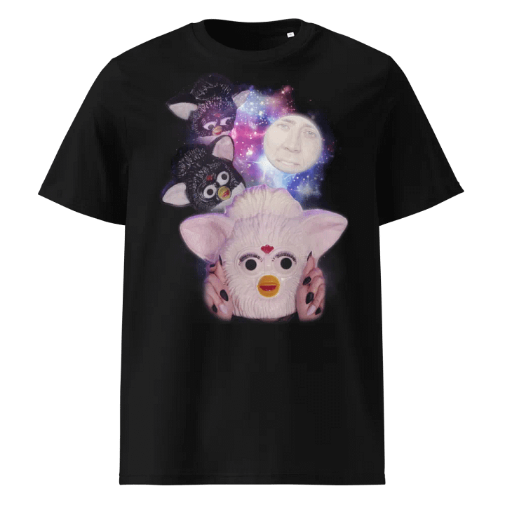 3 Furby's and a NicolasMoon ▪ T-Shirt product image (5)