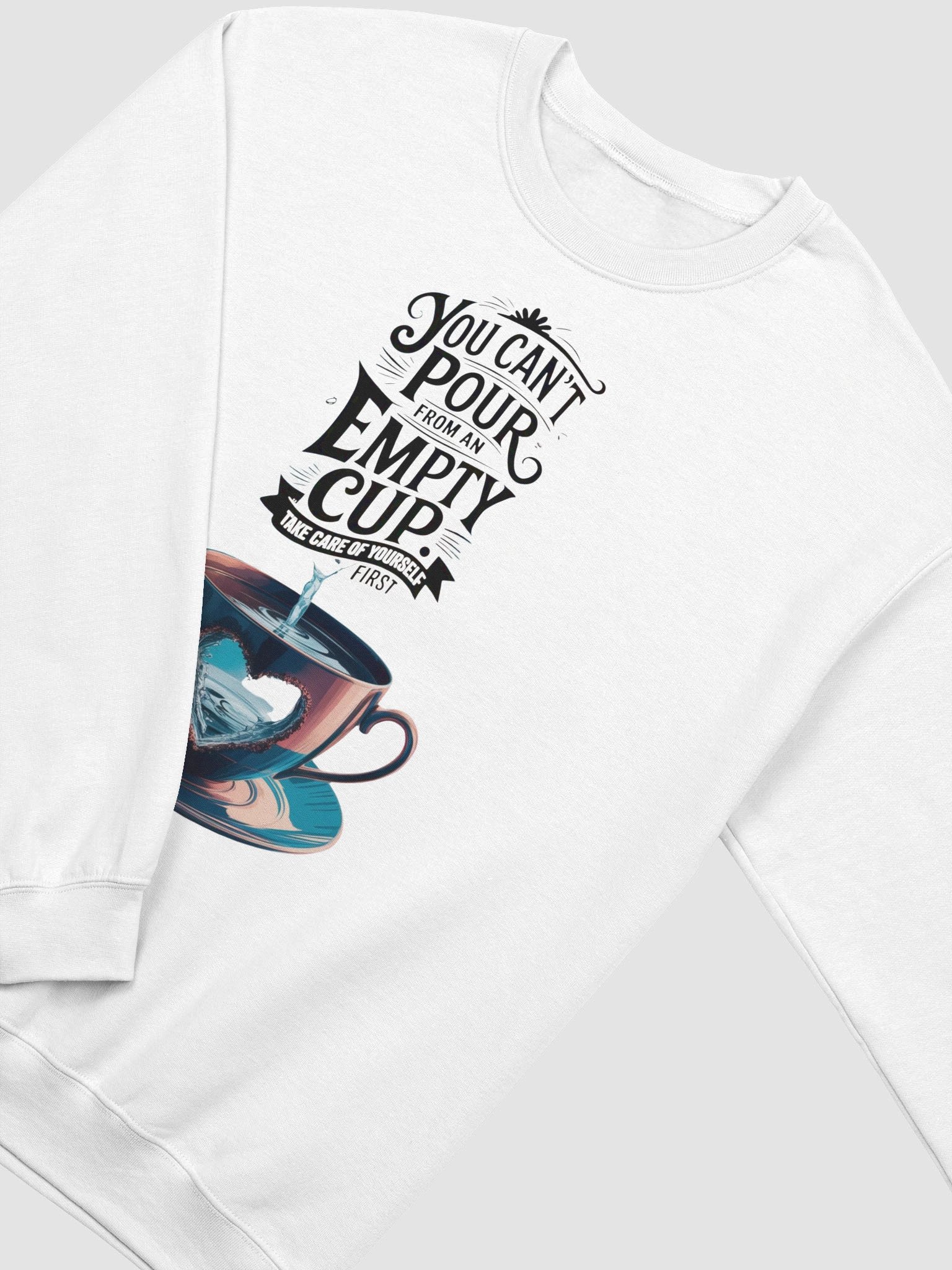 Heartfelt Reflection Cup and Saucer Set Sweatshirt product image (2)