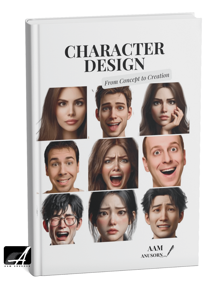 Character Design - From Concept to Creation: Building Characters That Captivate | E-Book product image (2)