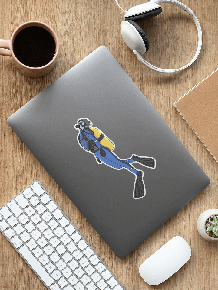 Rebreather Diver Sticker Set product image (1)