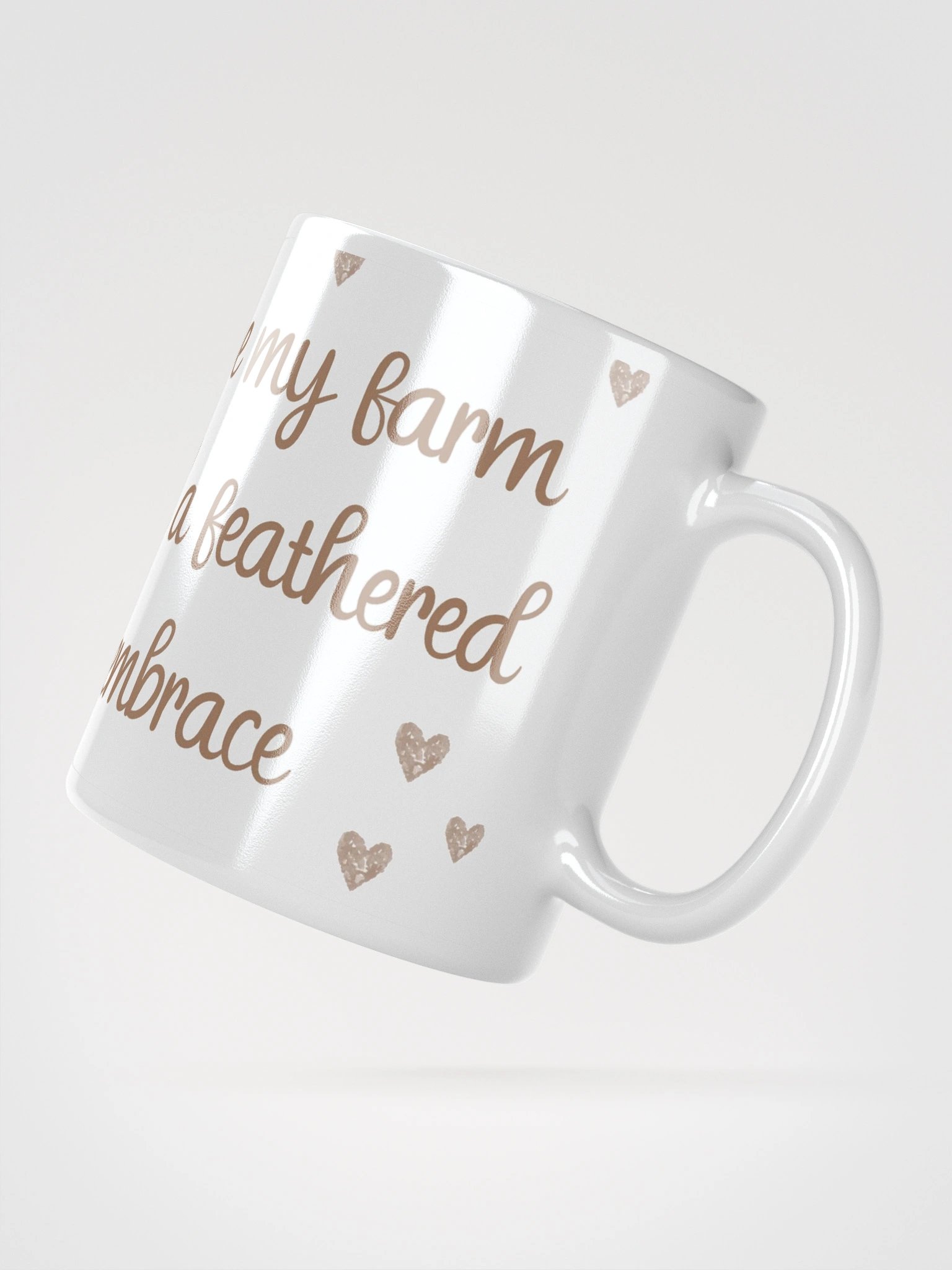 Feathered Embrace Farmhouse Mug product image (4)