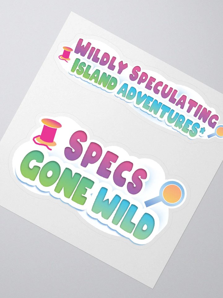 Specs gone wild Stickers product image (2)