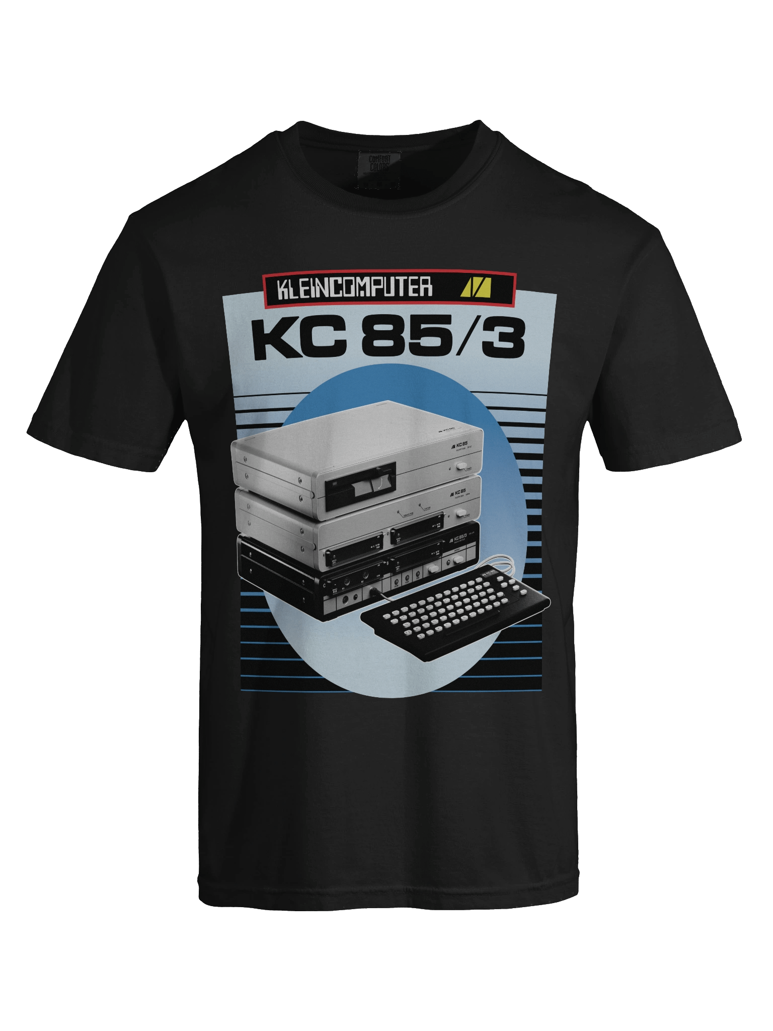 DDR Kleincomputer KC85/3 Shirt (blue) product image (4)