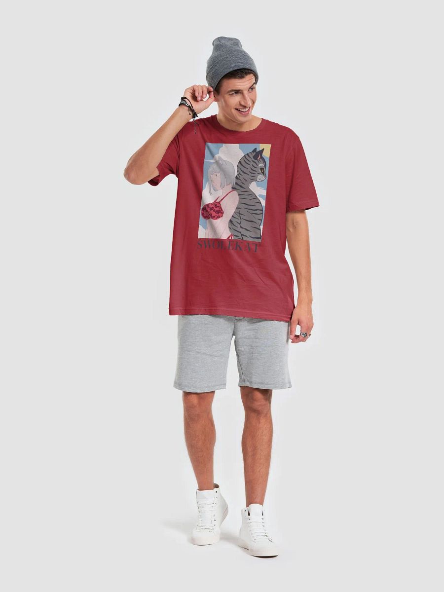 Beach T-shirt (Black Text) product image (17)