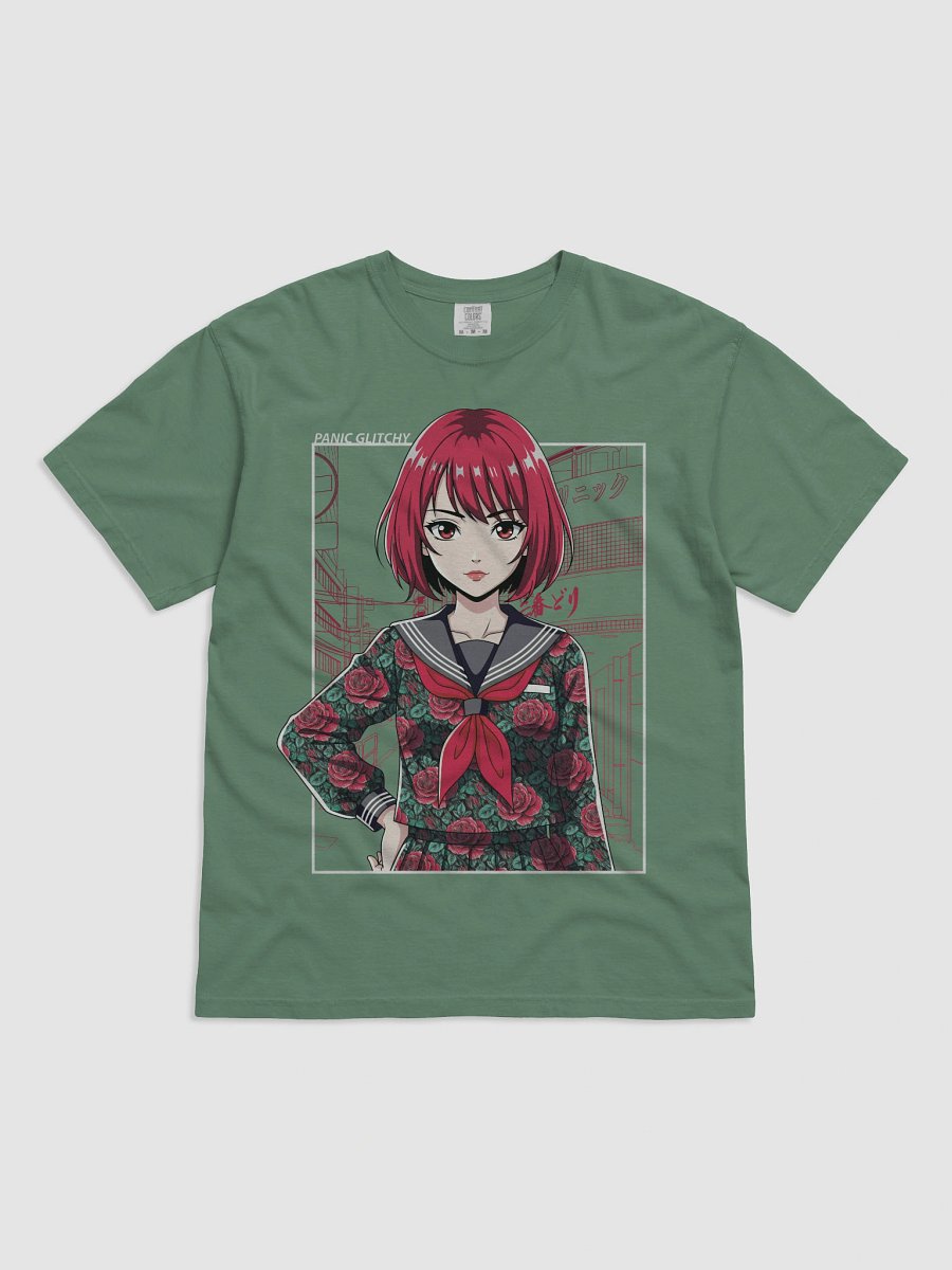 Patterned Seifuku Rose Garden Tee product image (31)