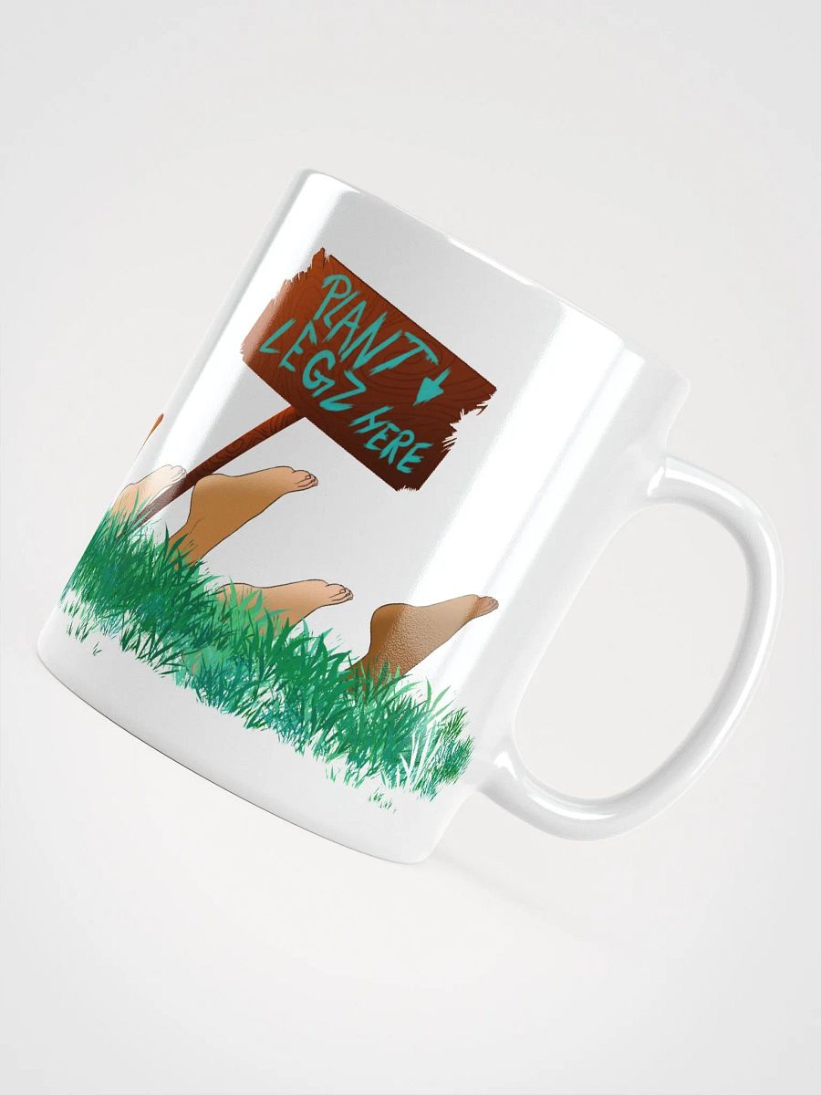 PLANT LEGZ HERE - White Glossy Mug product image (5)