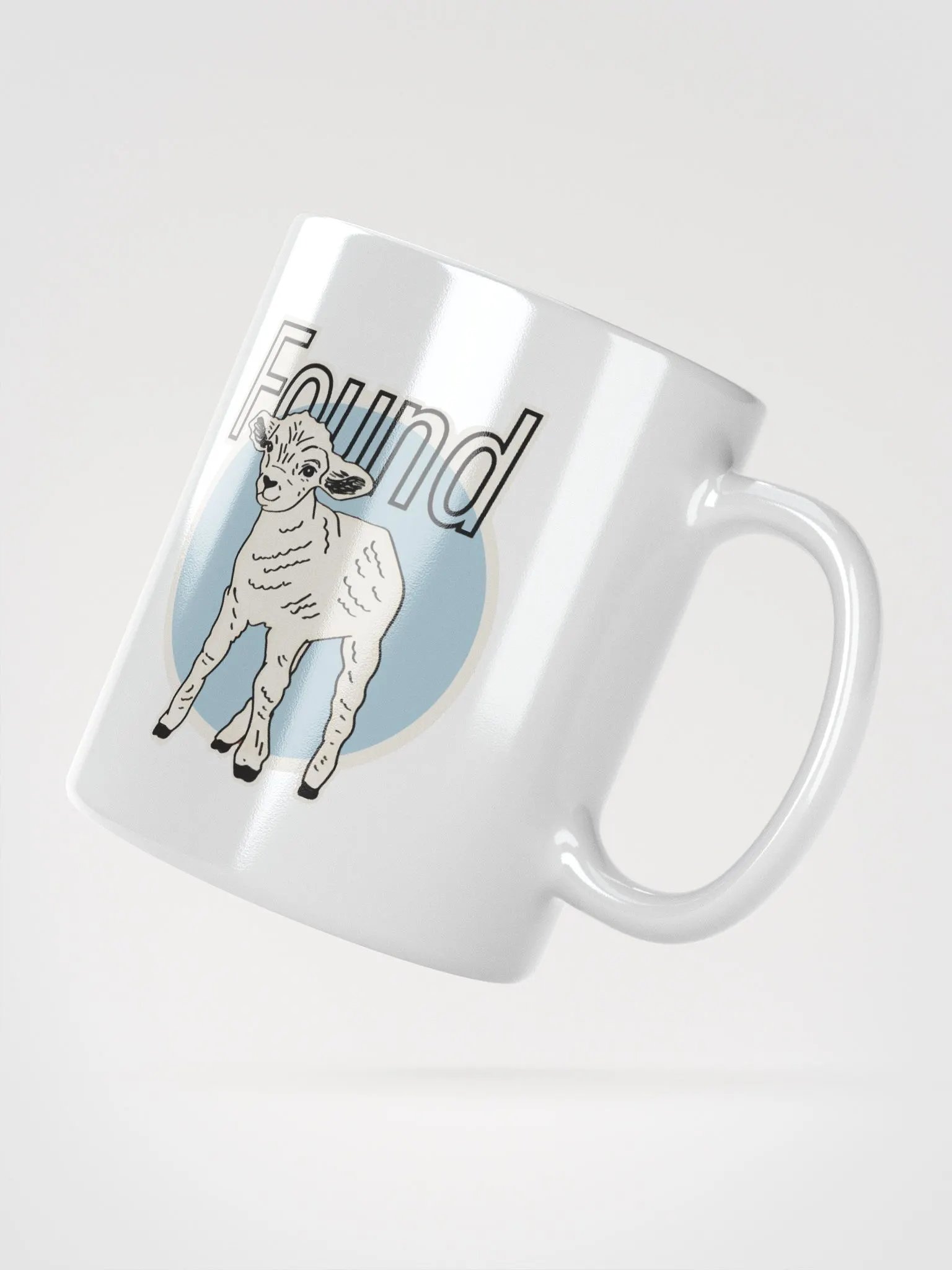 Found Lamb Mug - Matthew 18 - 11oz and 15oz Options product image (2)
