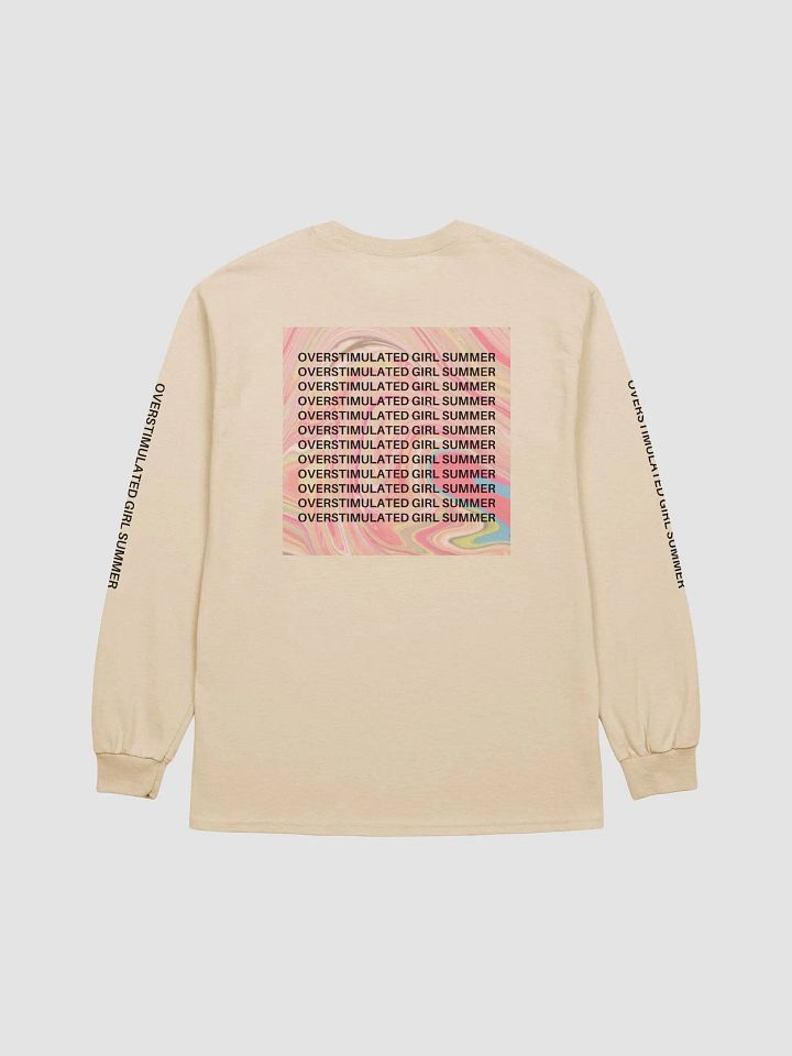 OVERSTIMULATED GIRL SUMMER trippy long sleeve product image (2)