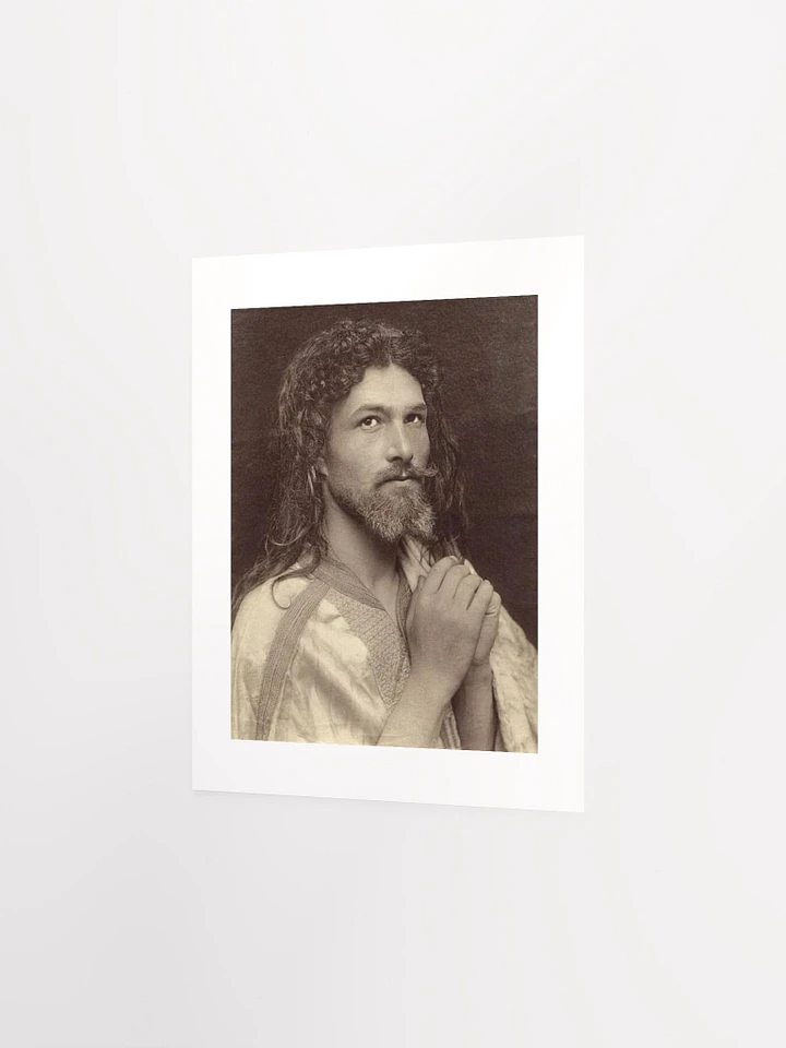 Self-Portrait As Jesus By Wilhelm Von Gloeden (c. 1890) - Print product image (8)