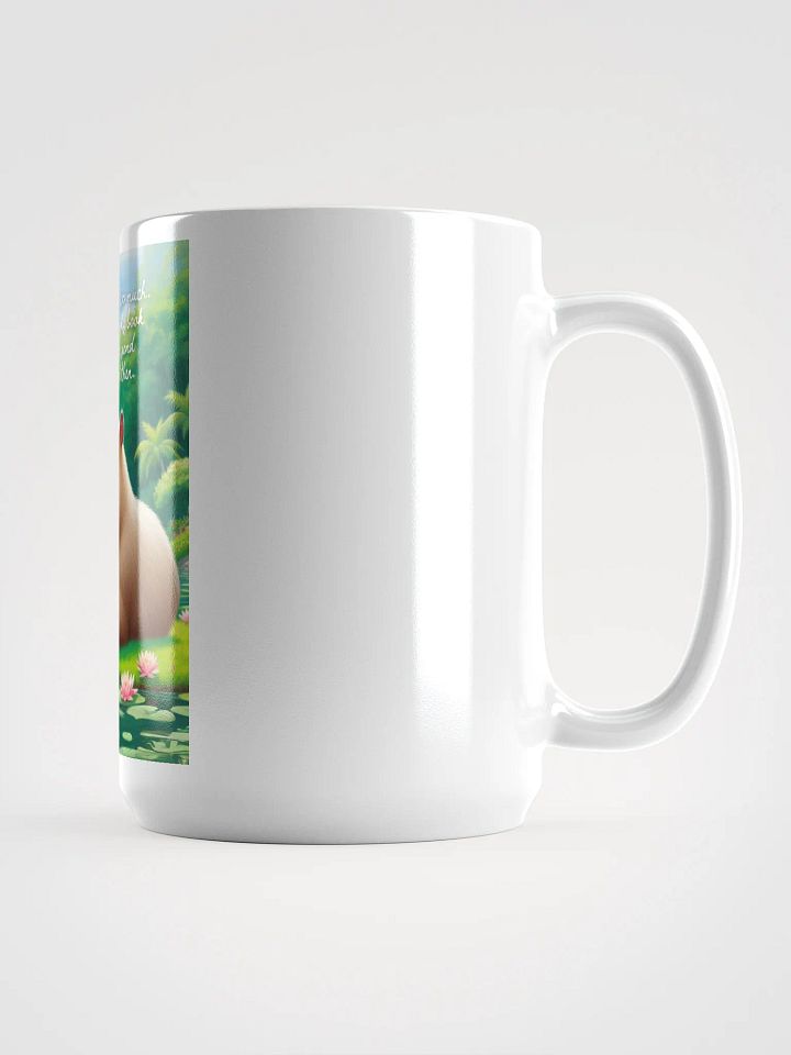 Capybara's Peaceful Advice Mug product image (1)