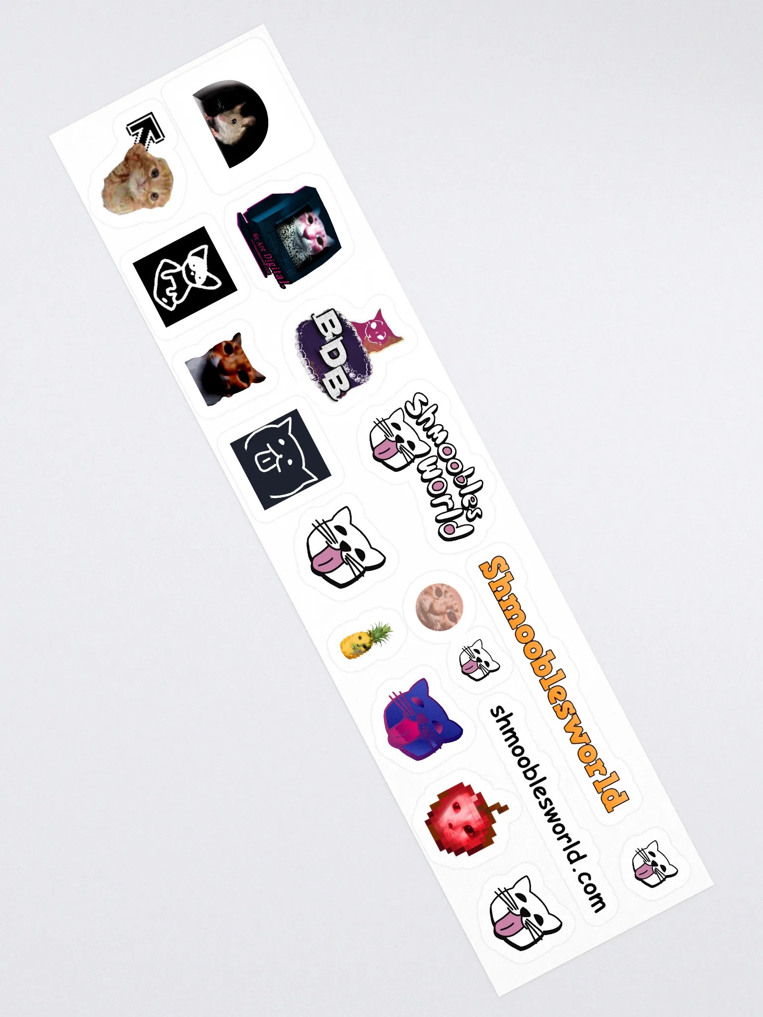 Shmooblesworld 2.0 Sticker Sheet product image (1)