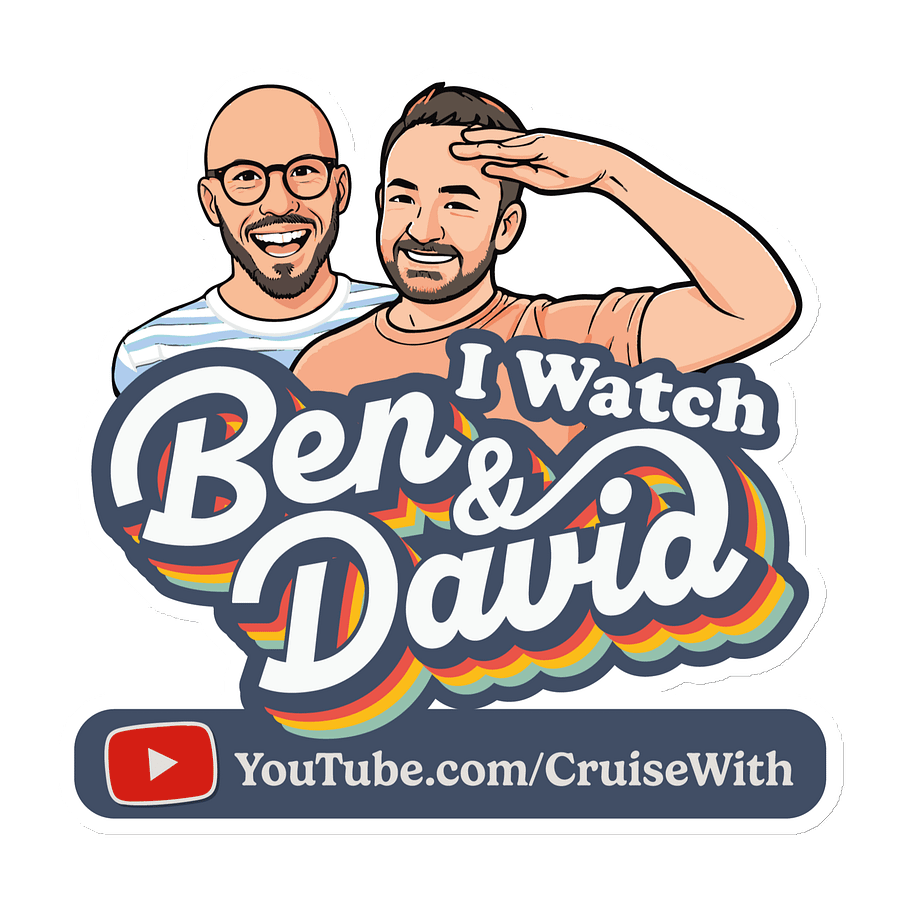 Cruise with Ben and David Logo Magnet product image (3)