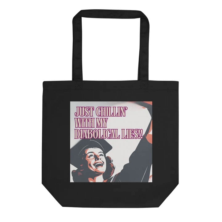 Diabolical Lies Graduation Cap Tote Bag product image (1)