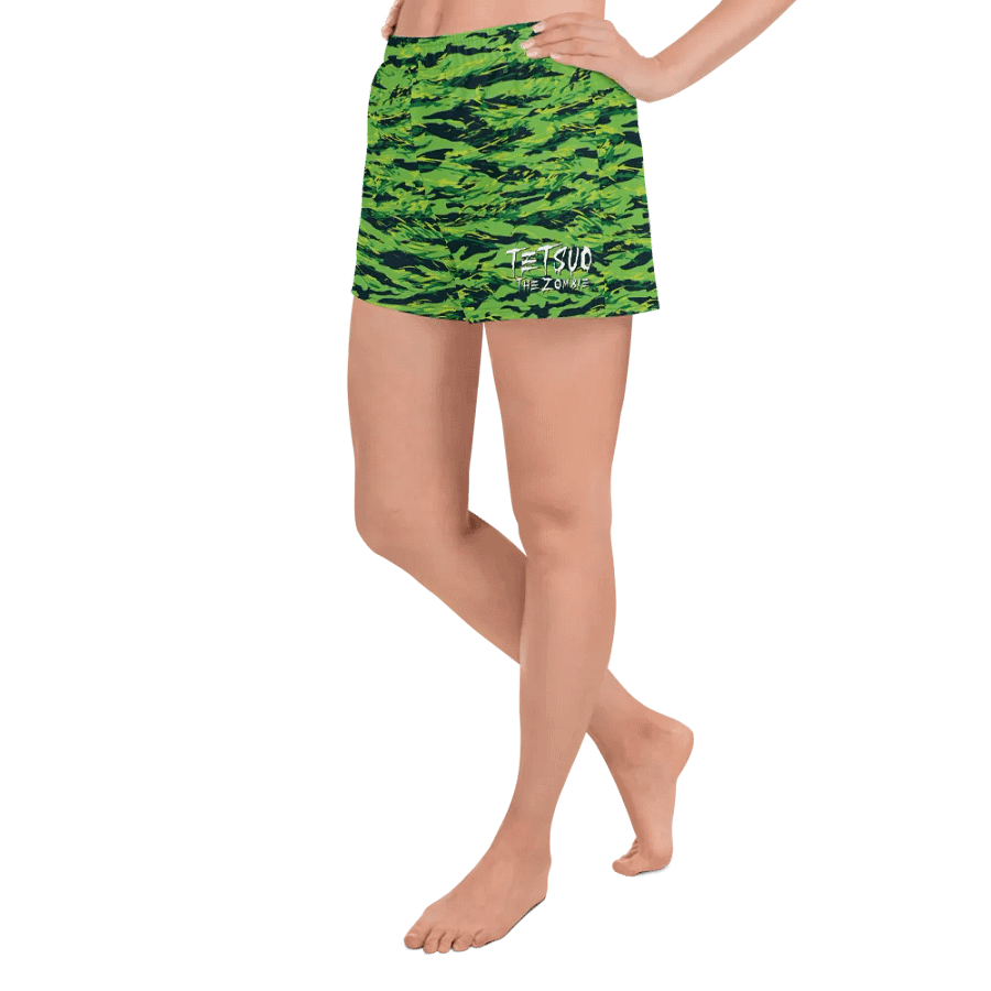 Green Camo Gym Shorts product image (12)