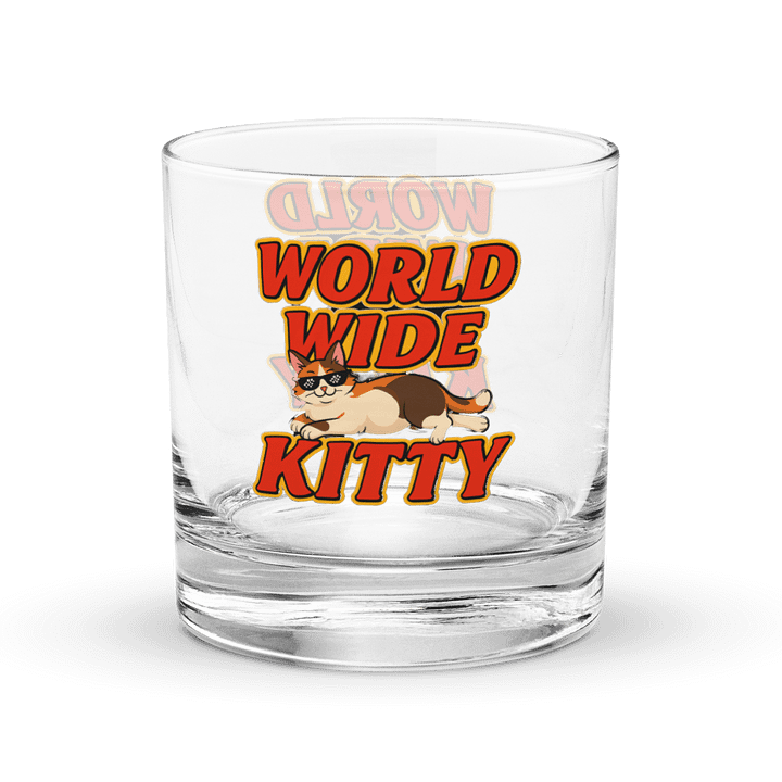 World Wide Kitty Rocks Glass product image (2)