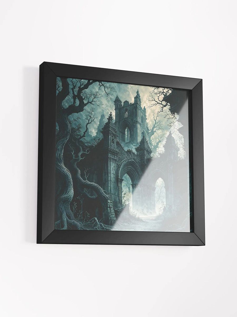 Gothic Cathedral Ruins Framed Print product image (25)