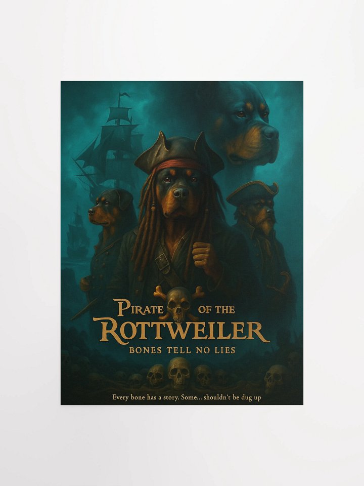 Pirate of the Rottweiler Poster product image (5)