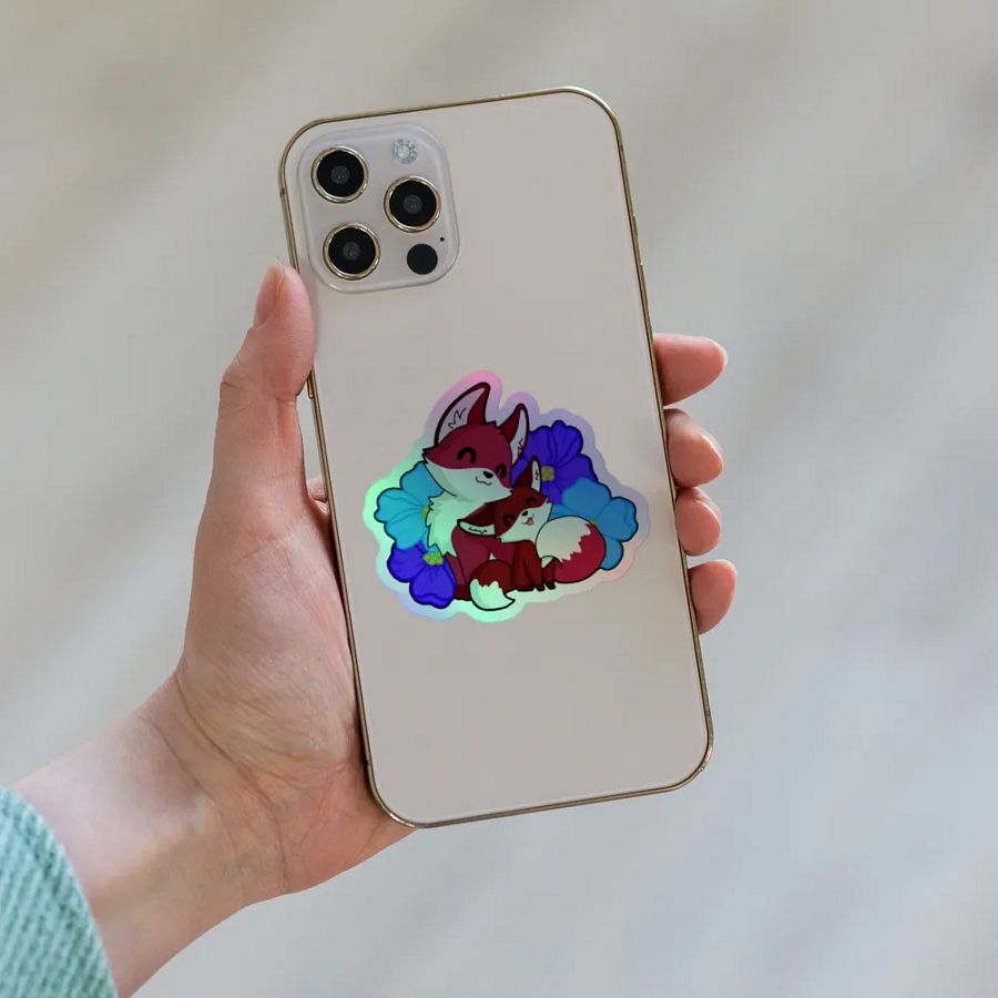 FoxDen Holo Sticker product image (8)
