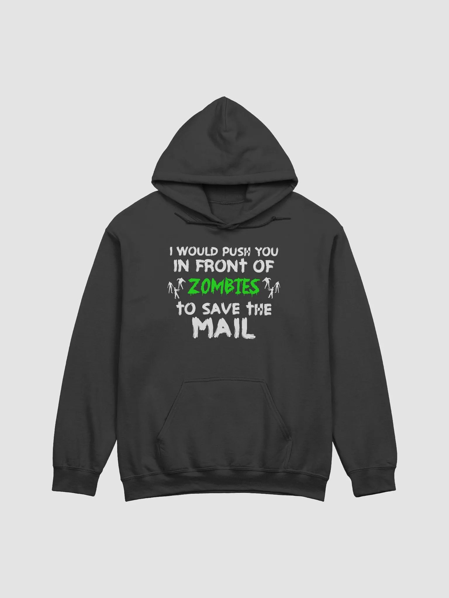 Save the mail zombies hoodie postal worker halloween product image (1)