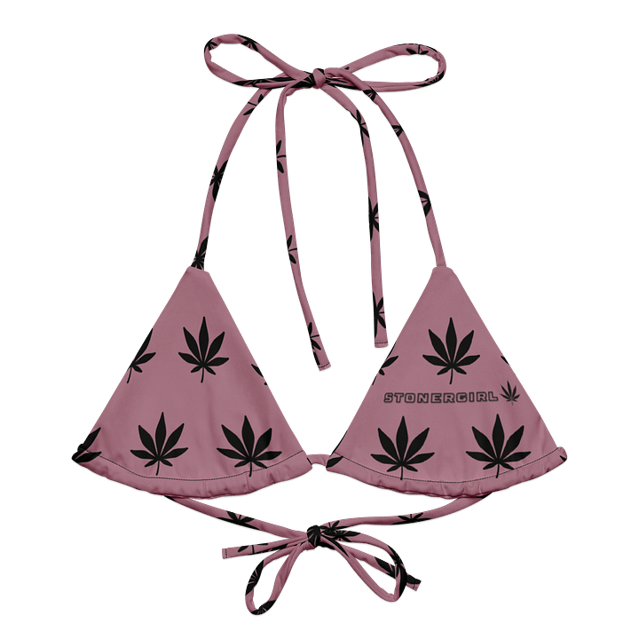 Stonergirl Leaf Padded Bikini Top product image (2)