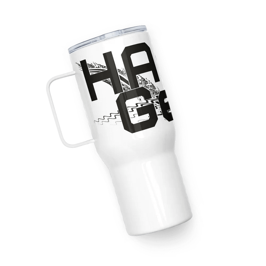 HApex Gear Black Name and Logo Travel Mug with a Handle product image (5)
