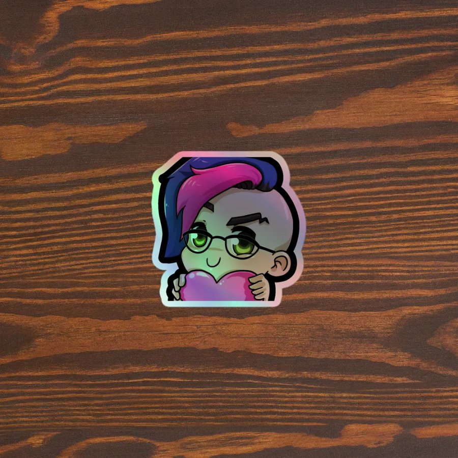 Hybrid Love Holo Sticker product image (3)